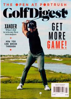 Golf Digest (Usa) Magazine Issue JUL 25
