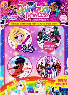 Rainbow Princess Colouring Magazine Issue NO 65