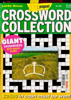 Lucky Seven Crossword Coll Magazine Issue NO 323