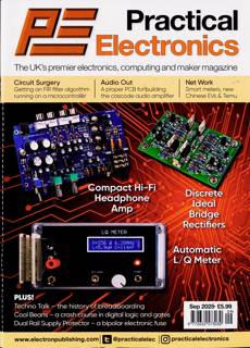Practical Electronics Magazine Issue SEP 25