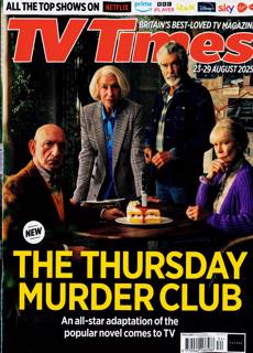 Tv Times England Magazine Issue 23/08/2025
