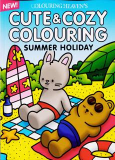 Colouring Heaven Cute Cozy Magazine Issue SUMMERHOL