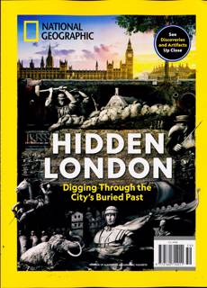 National Geographic Coll Edit Magazine Issue HIDNLONDON