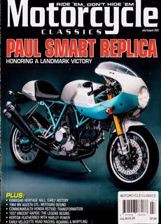 Motorcycle Classics Magazine Issue JUL-AUG