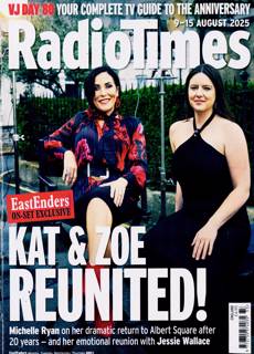 Radio Times England Magazine Issue 09/08/2025
