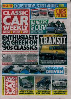 Classic Car Weekly Magazine Issue 06/08/2025