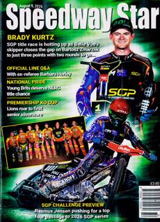 Speedway Star Magazine Issue 09/08/2025