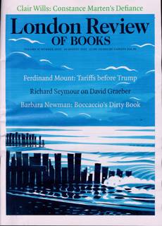 London Review Of Books Magazine Issue V47/14-15