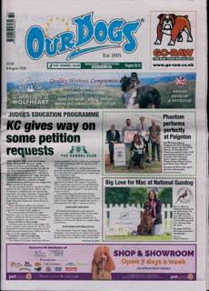 Our Dogs Magazine Issue 08/08/2025