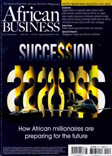 African Business Magazine Issue AUG 25