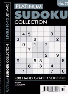Sudoku Platinum Collection Magazine Issue NO 77