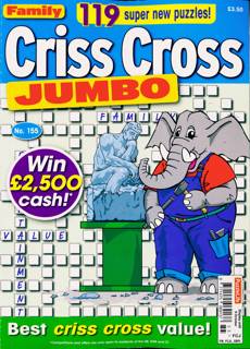 Family Criss Cross Jumbo Magazine Issue NO 155