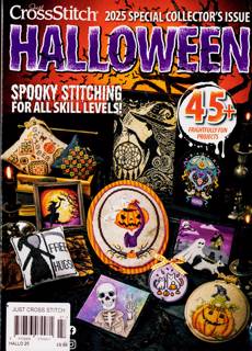 Just Cross Stitch Magazine Issue HALLO 25