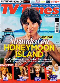 Tv Times England Magazine Issue 30/08/2025