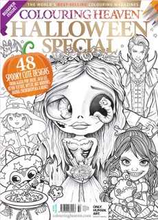 Colouring Heaven Magazine Issue HALLOWEEN