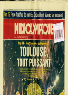 Midi Olympique Magazine Issue NO 5823