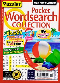 Puzzler Q Pock Wordsearch Magazine Issue NO 280
