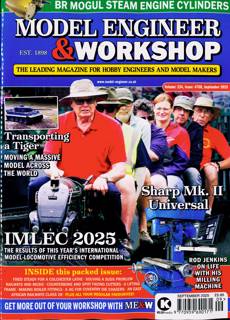 Model Engineers Workshop Magazine Issue SEP 25