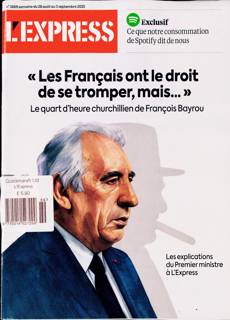 L Express Magazine Issue NO 3869