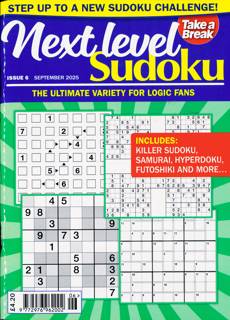 Tab Next Level Sudoku Magazine Issue NO 6
