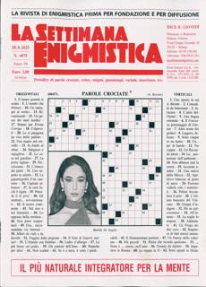 La Settimana Enigmistica Magazine Issue NO 4875