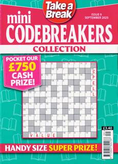 Tab Mini Codebreakers Coll Magazine Issue NO 9