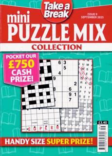Tab Mini Puzzle Mix Coll Magazine Issue NO 9