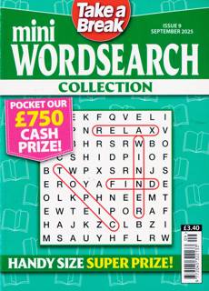 Tab Mini Wordsearch Coll Magazine Issue NO 9