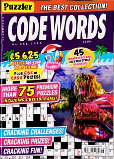 Puzzler Codewords Magazine Issue NO 356