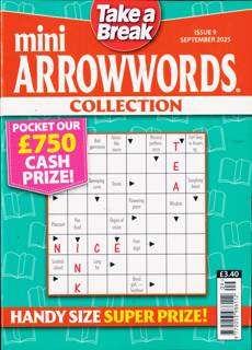 Tab Mini Arrowwords Coll  Magazine Issue NO 9