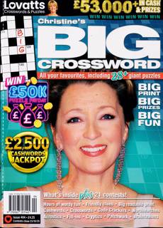 Lovatts Big Crossword Magazine Issue NO 404