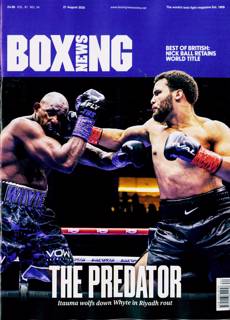 Boxing News Magazine Issue NO 34