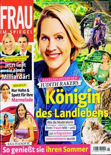 Frau Im Spiegel Weekly Magazine Issue NO28