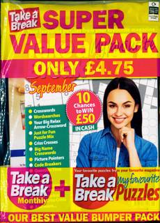 Take A Break Super Value Pack Magazine Issue PACK 71