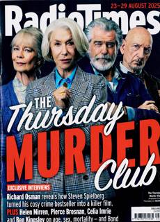 Radio Times England Magazine Issue 23/08/2025