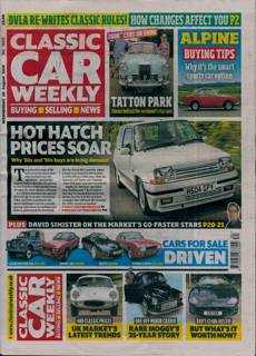 Classic Car Weekly Magazine Issue 20/08/2025