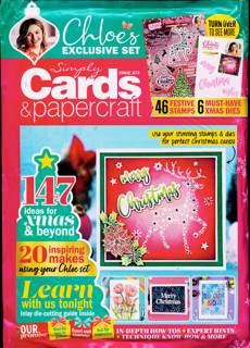 Simply Cards Paper Craft Magazine Issue NO 274