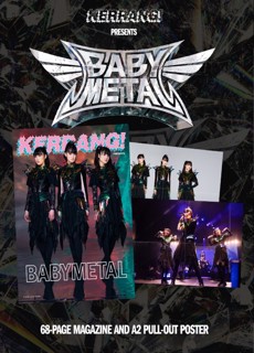 Kerrang!  Babymetal Plus Poster Magazine Issue BABYMETAL