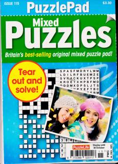 Puzzlelife Ppad Puzzles Magazine Issue NO 115