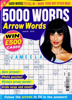 5000 Words Arrowwords Magazine Issue NO 52