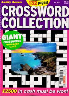 Lucky Seven Crossword Coll Magazine Issue NO 324
