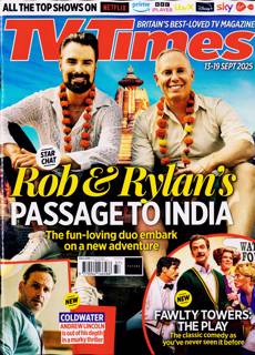 Tv Times England Magazine Issue 13/09/2025