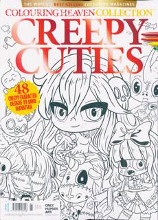 Colouring Heaven Collection Magazine Issue CREEPYCUTI