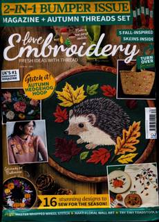 Love Embroidery Magazine Issue NO 70