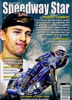 Speedway Star Magazine Issue 30/08/2025