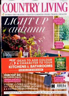 Country Living Magazine Issue OCT 25