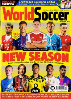 World Soccer Magazine Issue SEP 25