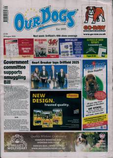 Our Dogs Magazine Issue 29/08/2025