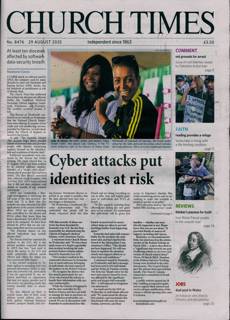 Church Times Magazine Issue 29/08/2025