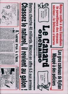 Le Canard Enchaine Magazine Issue 16 july 25